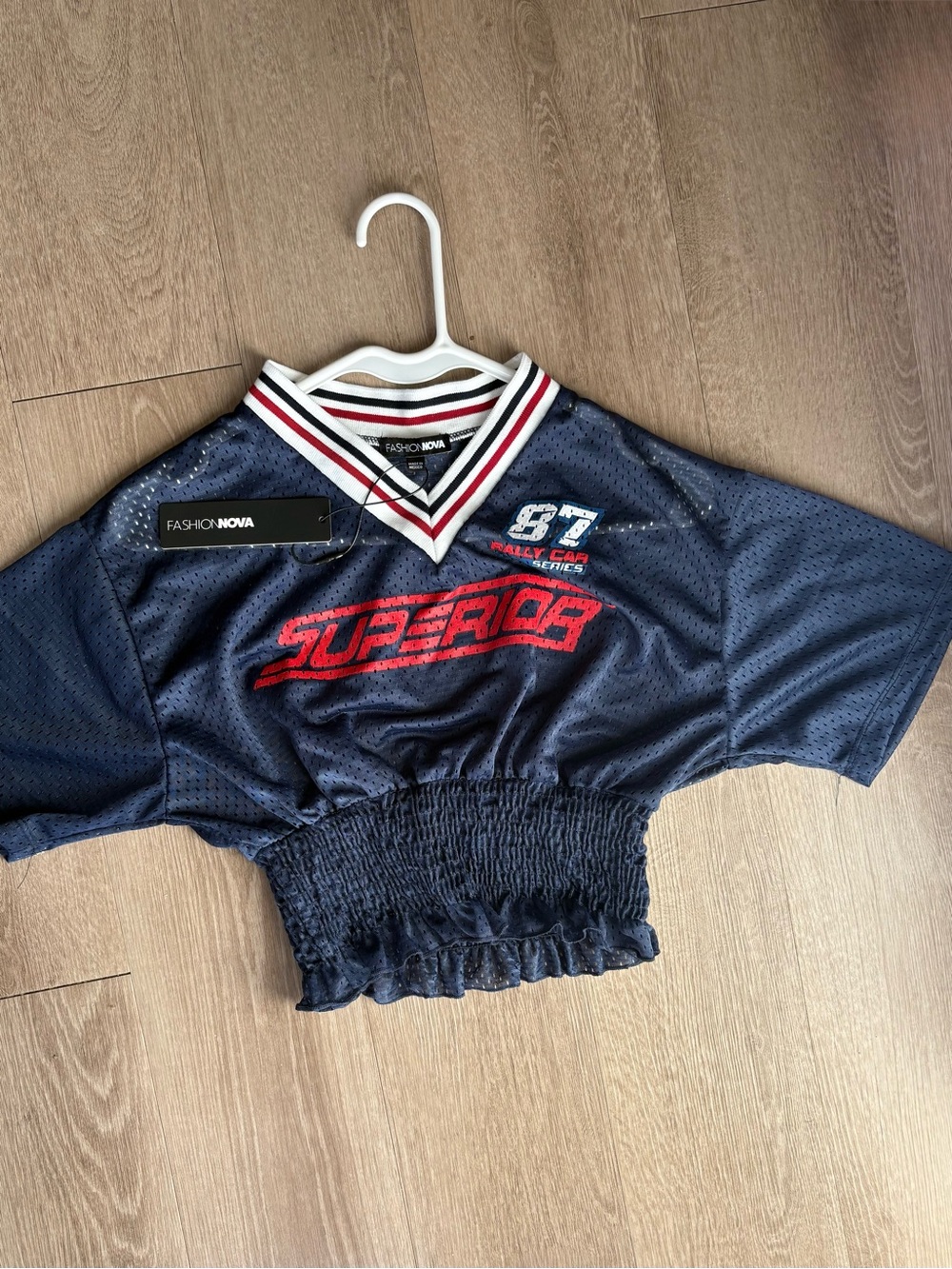 Crop jersey